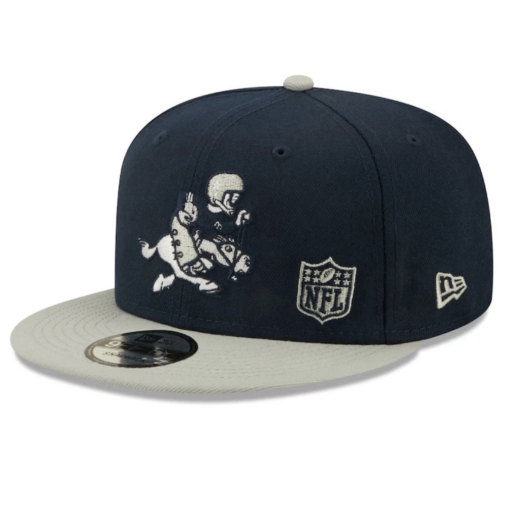 New Era Dallas Cowboys 9Fifty‎ League Flawless Navy/Gray Adjustable Snapback Hat
